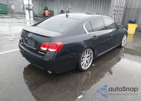 2007 Lexus Gs 350 z USA, uszkodzony, nr VIN JTHBE96S970018982